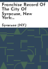 Franchise_record_of_the_city_of_Syracuse__New_York